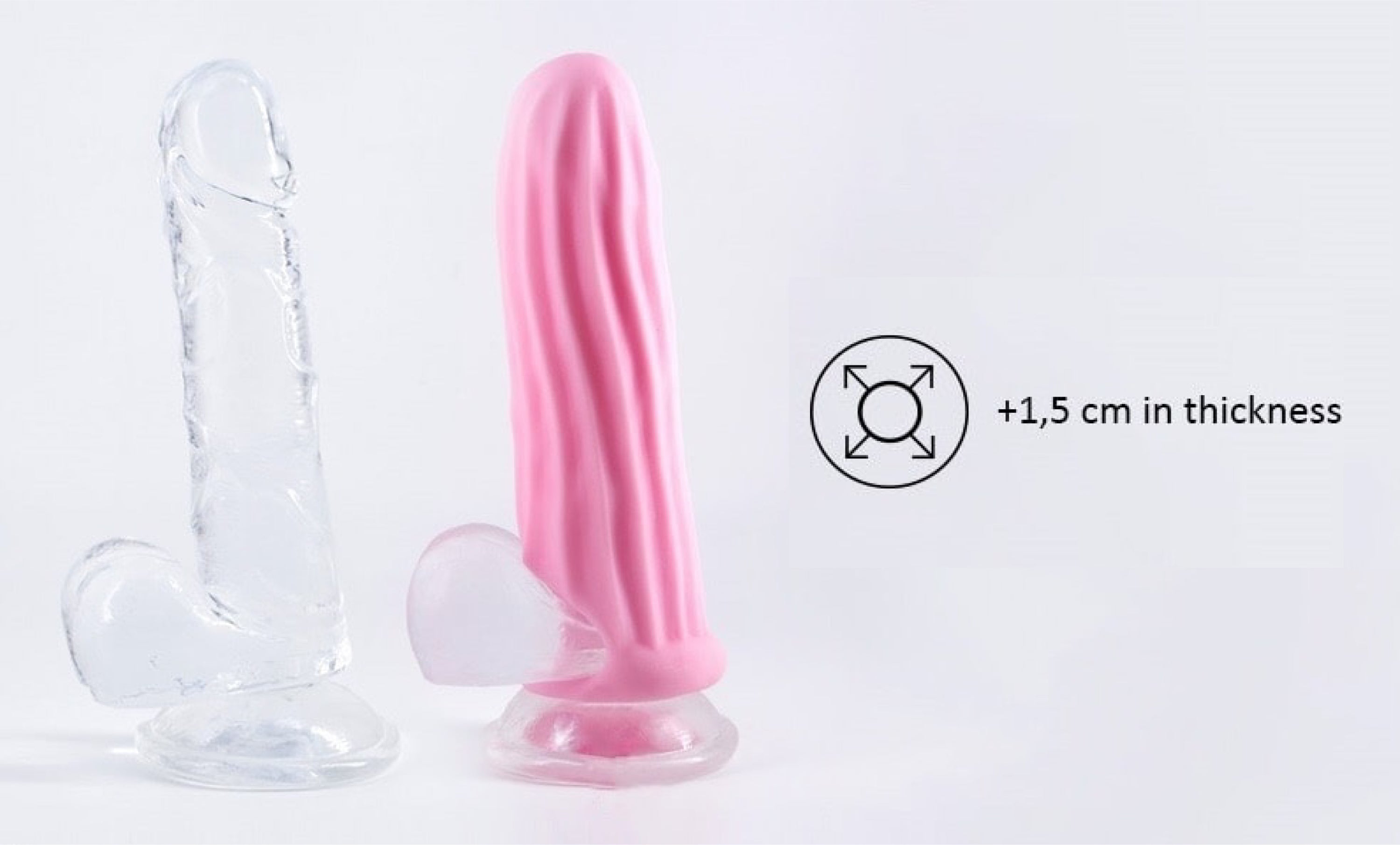 Lola Games - Guaina Stimolante Wide 9-12 cm - Rosa