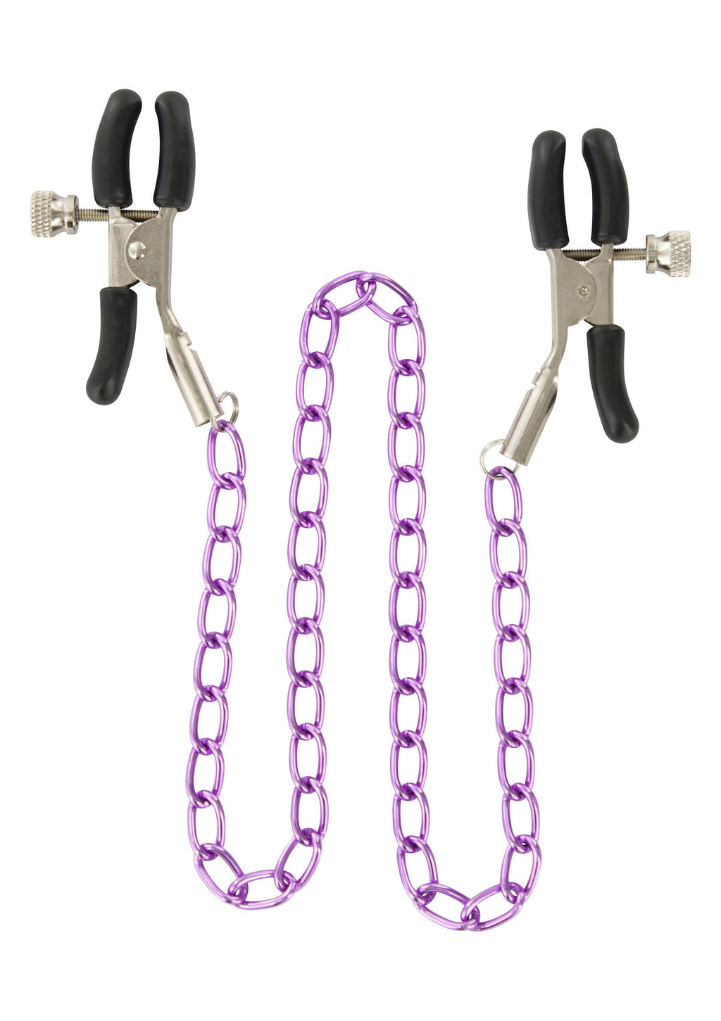 Catena stimolante per capezzoli viola