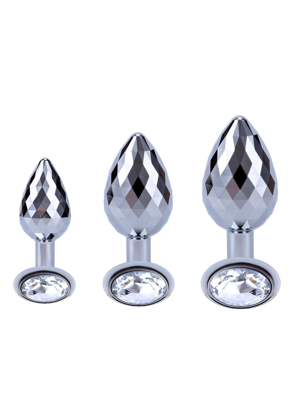 Disco Diamond Plug Grande argento