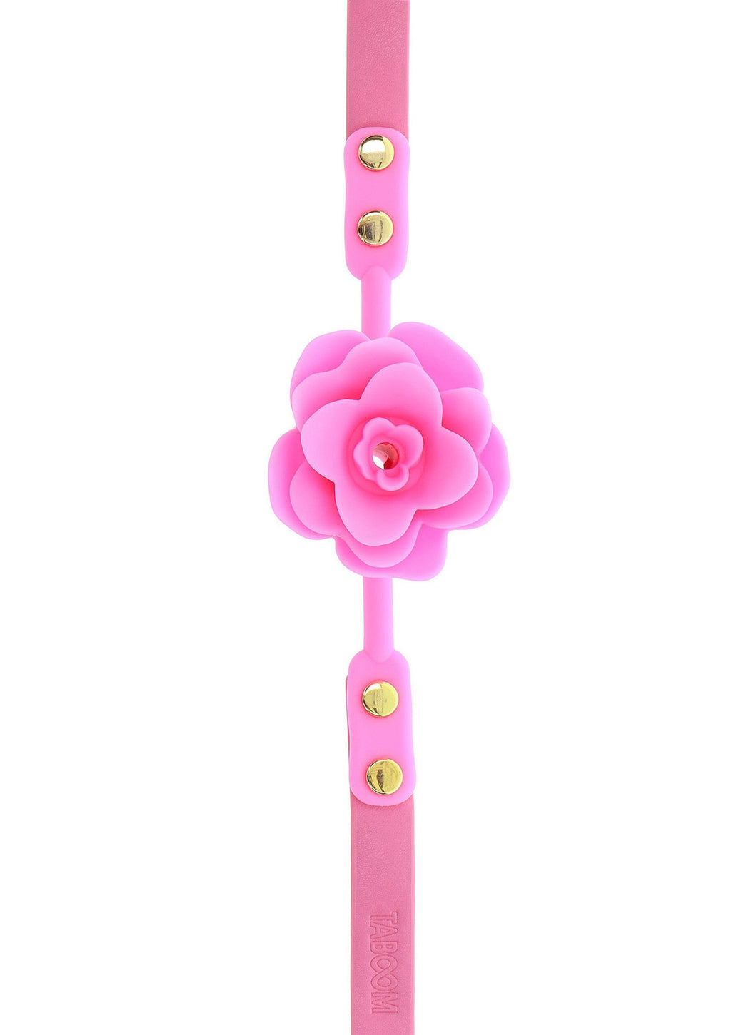 Bavaglio a palla di rosa rosa