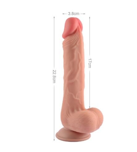 VSC Novelty - Dildo Sliding Skin Doppio Strato Realistico - 9" - DESIRE CLUB 2.0