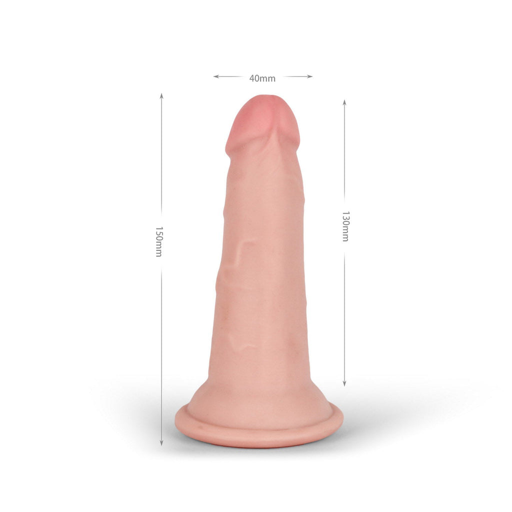 VSC Novelty - Knight Cock 3D Triple Density Dildo - 6" - DESIRE CLUB 2.0