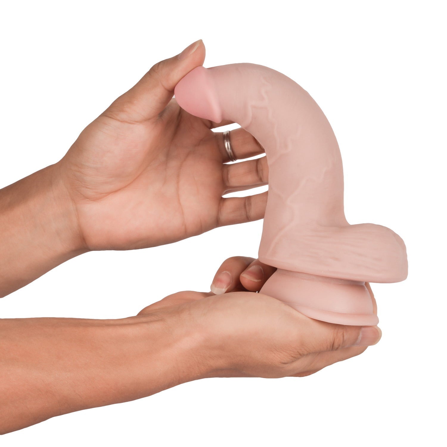VSC Novelty - Knight Cock 3D Triple Density Dildo - 7.1" - DESIRE CLUB 2.0