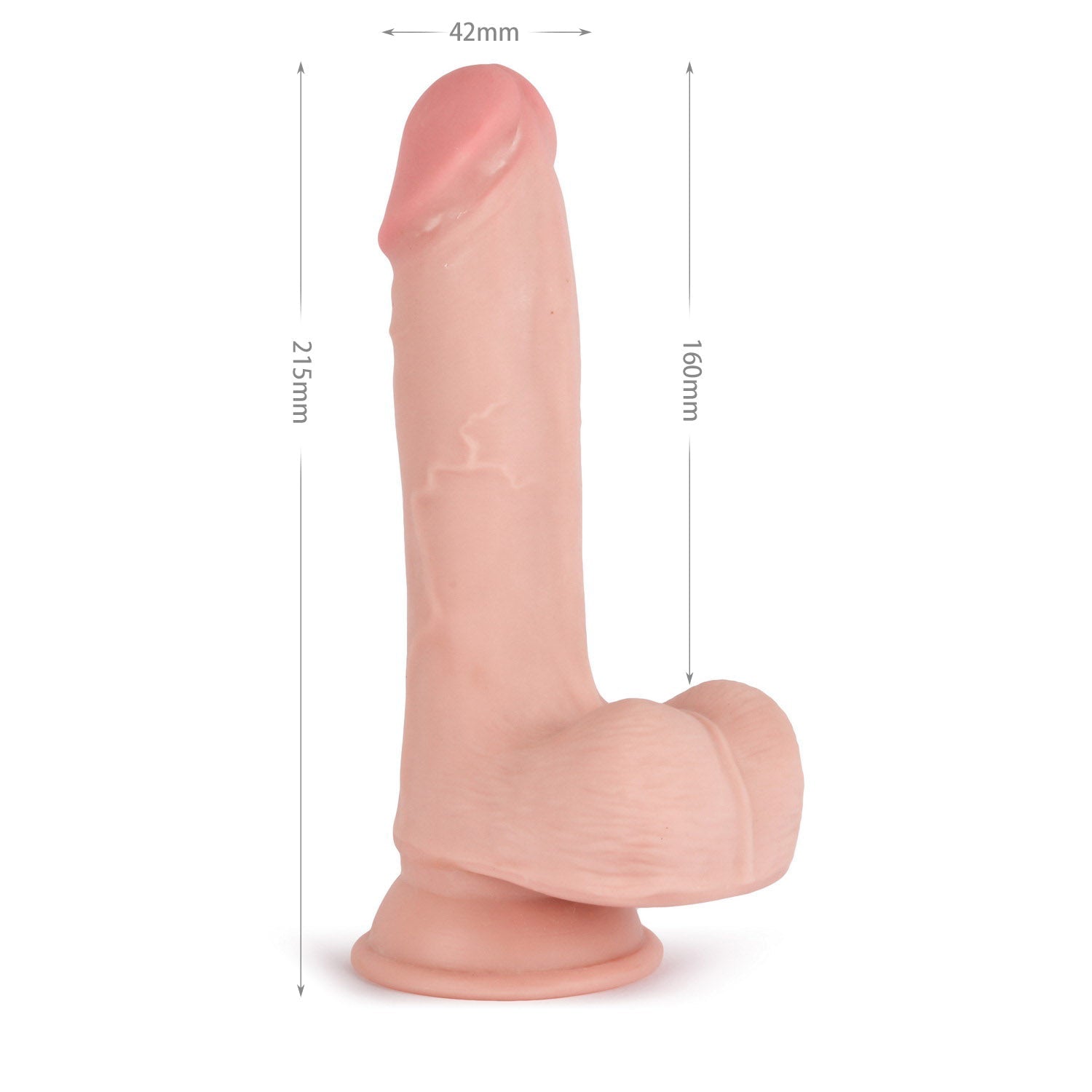VSC Novelty - Knight Cock 3D Triple Density Dildo - 8.5" - DESIRE CLUB 2.0