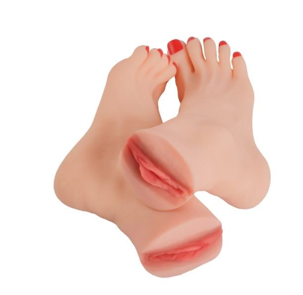VSC Novelty - Masturbatore Fetish Piedi - 2 Pezzi - DESIRE CLUB 2.0