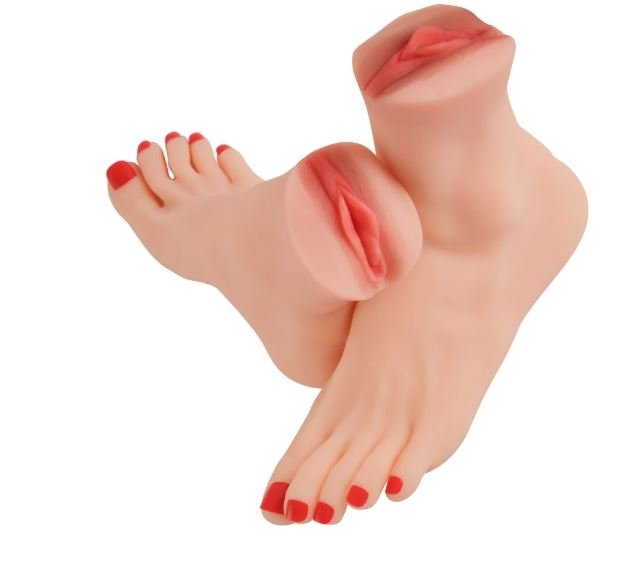 VSC Novelty - Masturbatore Fetish Piedi - 2 Pezzi - DESIRE CLUB 2.0