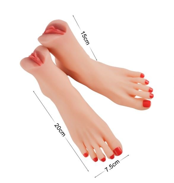 VSC Novelty - Masturbatore Fetish Piedi - 2 Pezzi - DESIRE CLUB 2.0