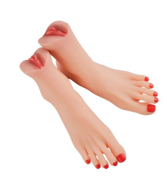 VSC Novelty - Masturbatore Fetish Piedi - 2 Pezzi - DESIRE CLUB 2.0
