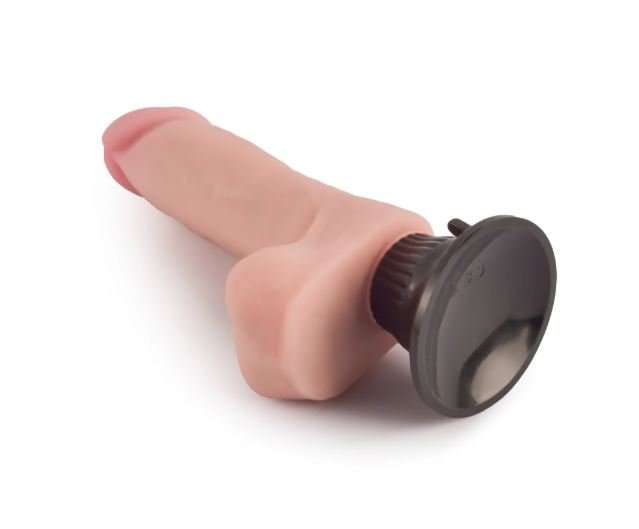 VSC Novelty - Vibratore Realistico Doppio Strato Extreme Soft con Ventosa - 8,6" - DESIRE CLUB 2.0