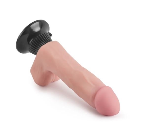 VSC Novelty - Vibratore Realistico Doppio Strato Extreme Soft con Ventosa - 8,6" - DESIRE CLUB 2.0