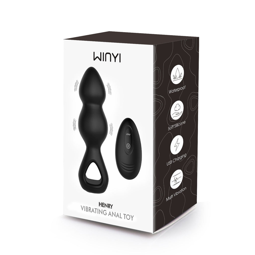 Winyi - Palline Vibranti Anali con Controllo Remoto - Henry - DESIRE CLUB 2.0