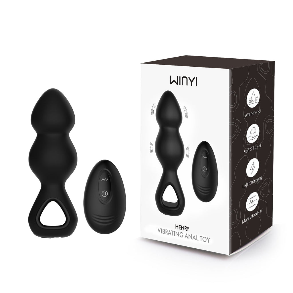 Winyi - Palline Vibranti Anali con Controllo Remoto - Henry - DESIRE CLUB 2.0
