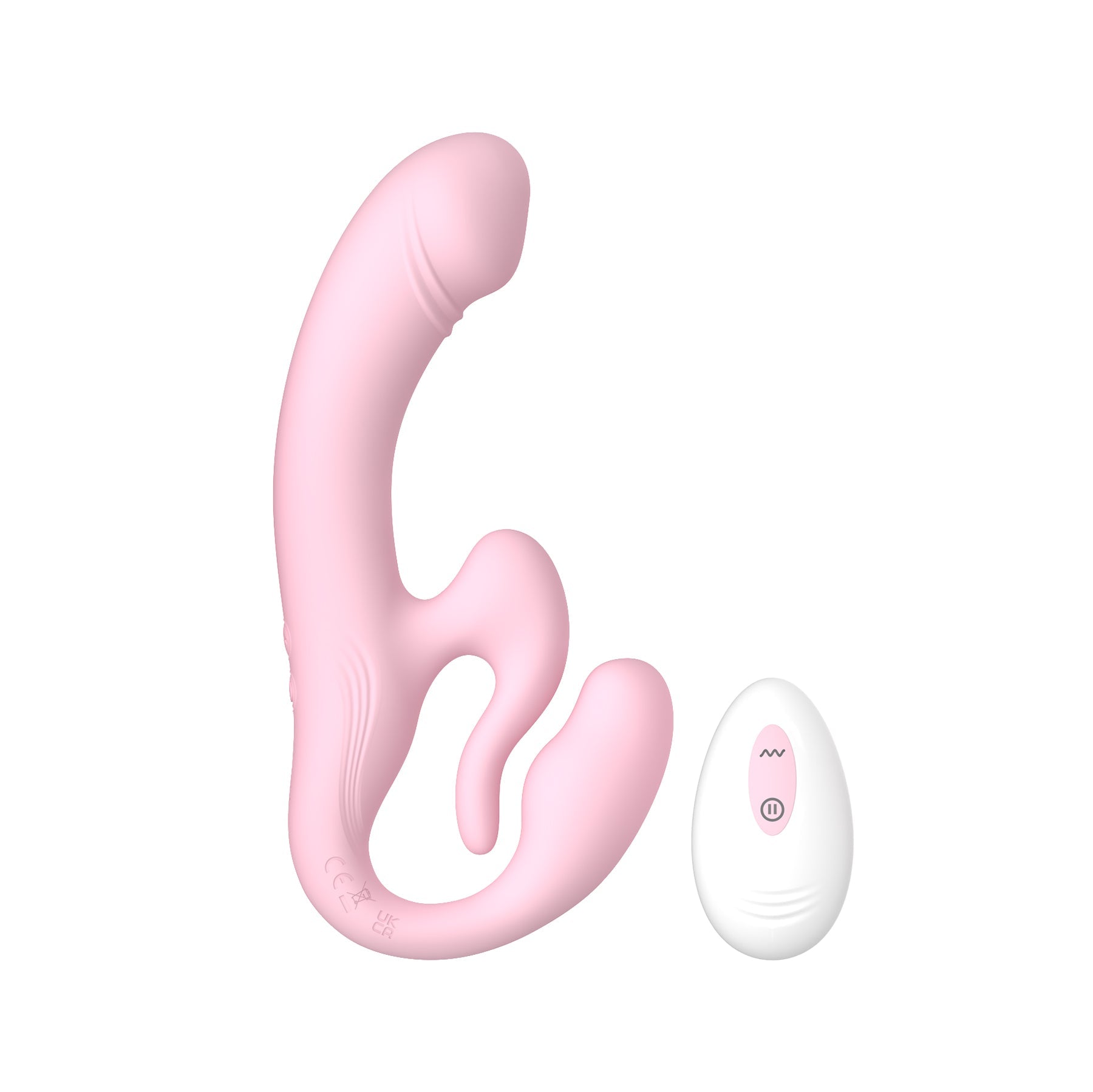 Winyi - Strapless Doppio Vibrante con Telecomando - Marcia - DESIRE CLUB 2.0