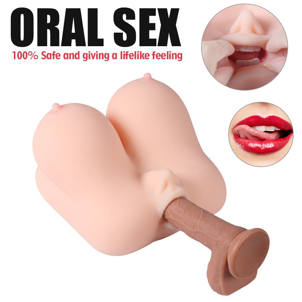 Xise - Jalome - Masturbatore doppio con Vagina, Bocca e Seno - DESIRE CLUB 2.0