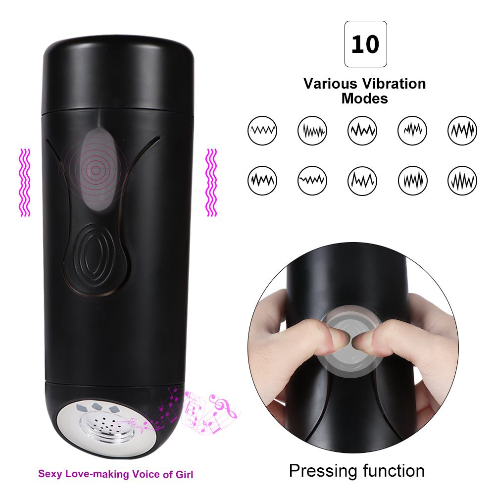 Xise - Masturbatore Vagina Vibrante con Voce Sensuale - DESIRE CLUB 2.0