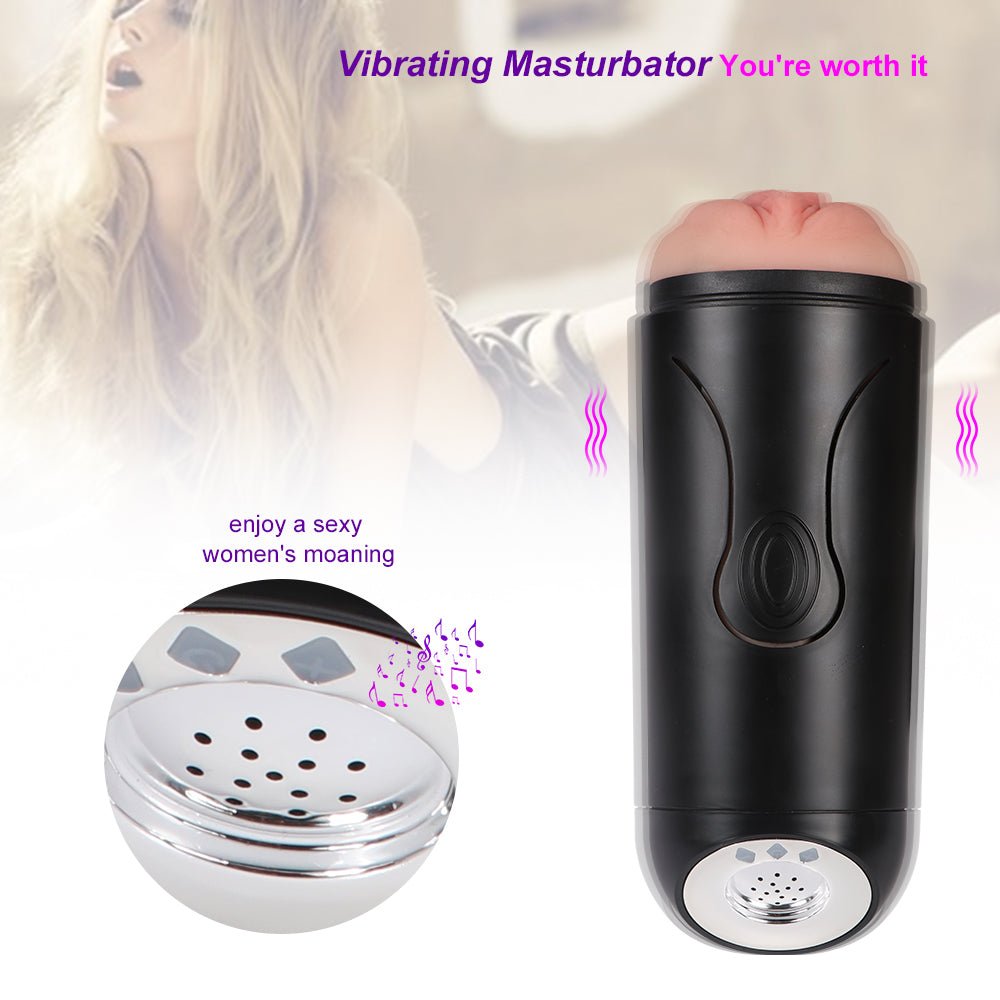 Xise - Masturbatore Vagina Vibrante con Voce Sensuale - DESIRE CLUB 2.0