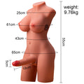 Xise - Miah - Lady Boy Torso con Dildo Thrusting e Vibrante - 6,6" - DESIRE CLUB 2.0