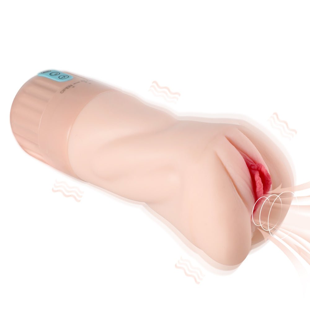 Xise - Suctroker V2 VI - Masturbatore Vagina con Funzione Suzione e Vibrante - DESIRE CLUB 2.0