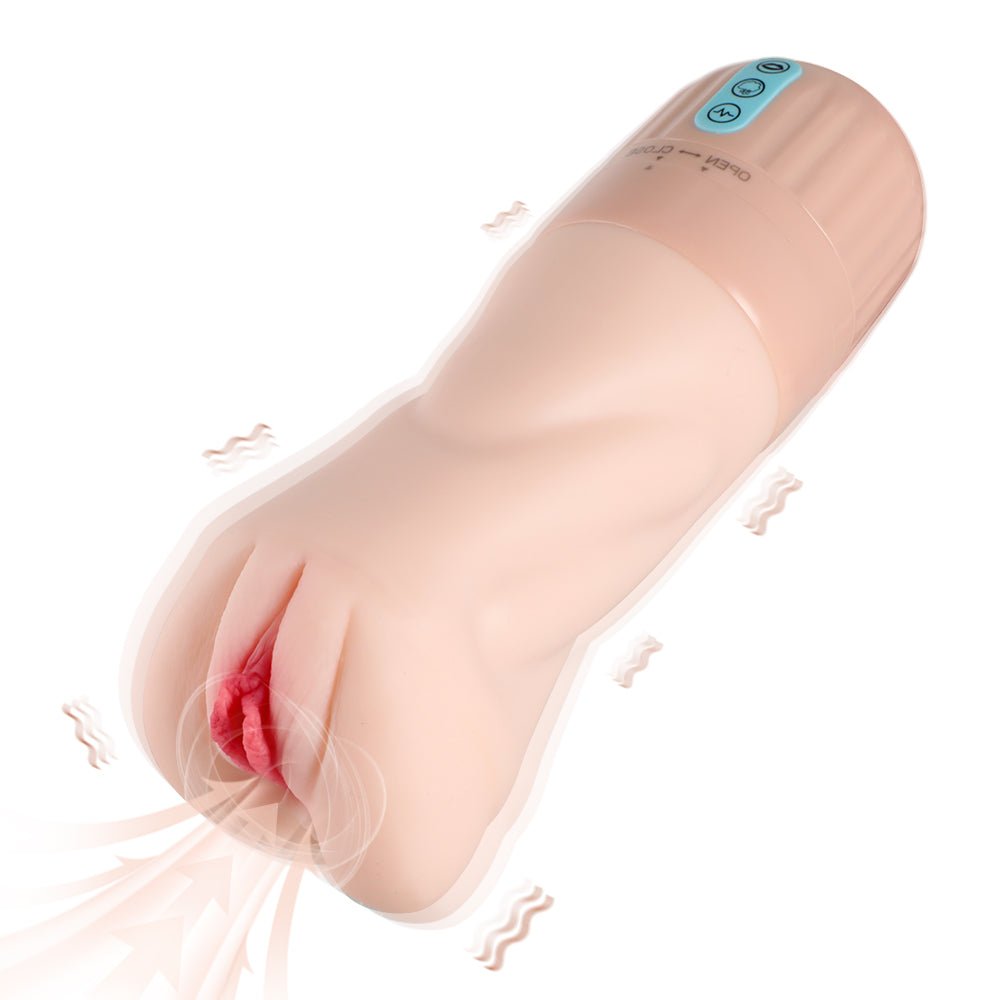 Xise - Suctroker V2 VI - Masturbatore Vagina con Funzione Suzione e Vibrante - DESIRE CLUB 2.0