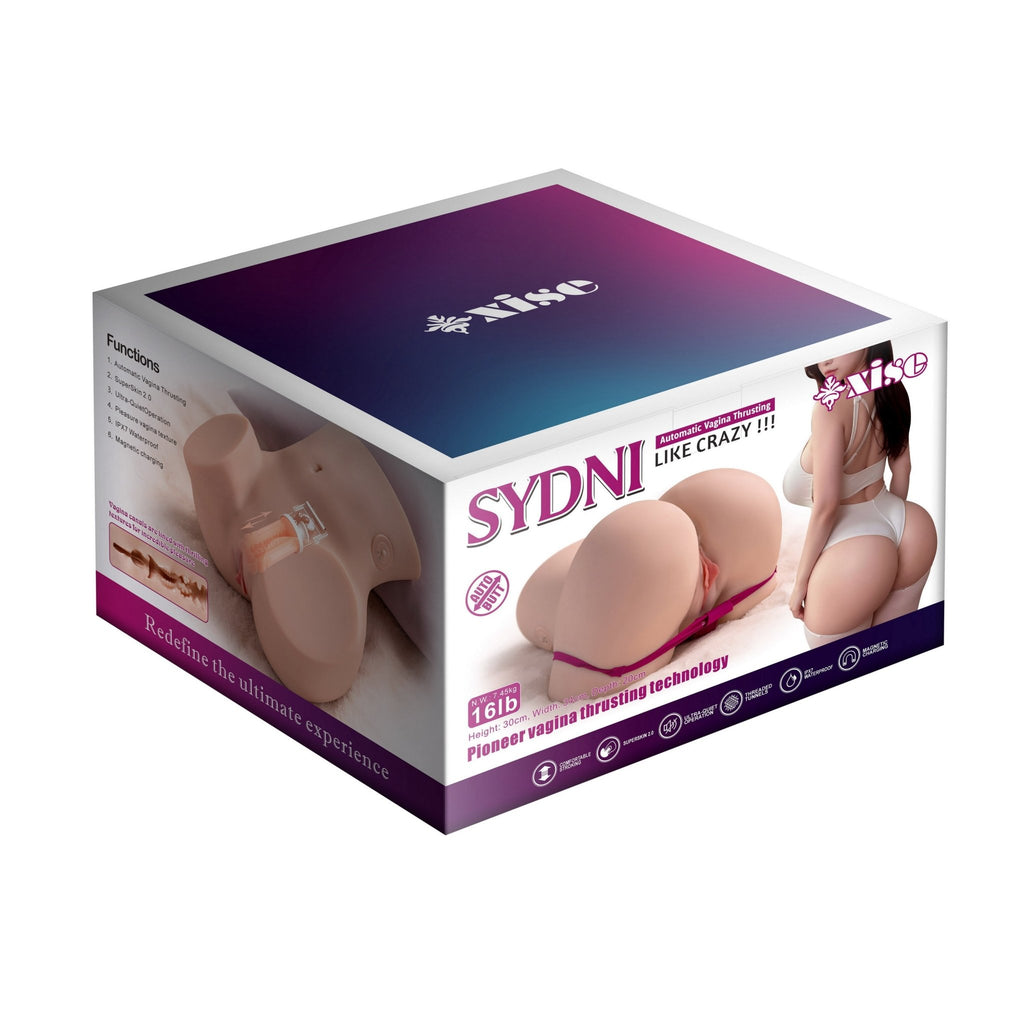 Xise - Sydni - Torso con Funzione Vibrante e Thrusting - DESIRE CLUB 2.0