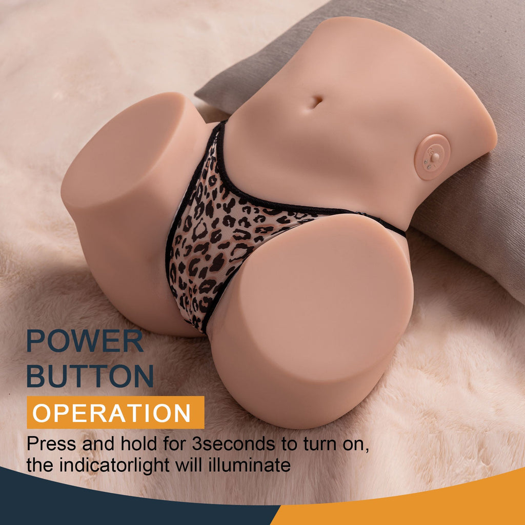 Xise - Sydni - Torso con Funzione Vibrante e Thrusting - DESIRE CLUB 2.0