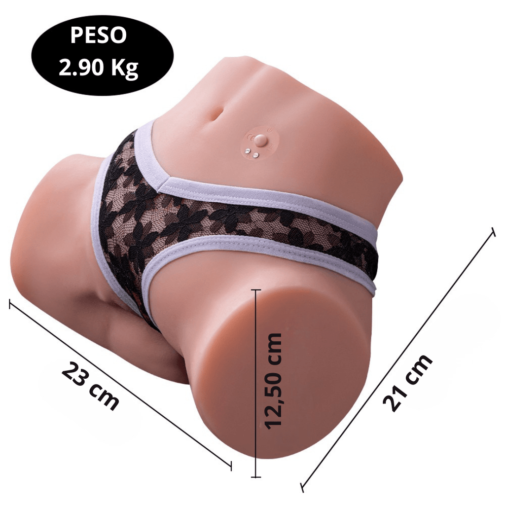Xise - Tracy - Torso con funzione vibrante - DESIRE CLUB 2.0