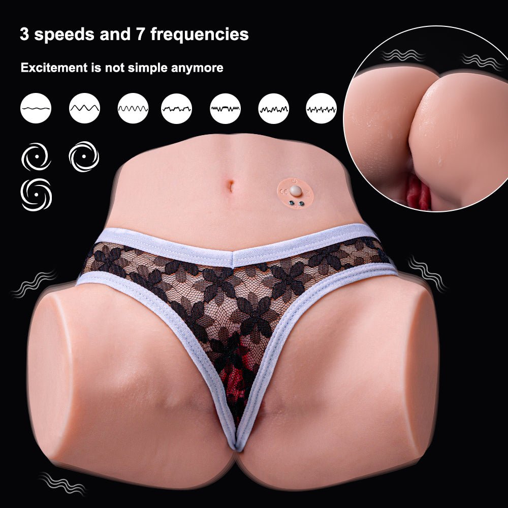 Xise - Tracy - Torso con funzione vibrante - DESIRE CLUB 2.0