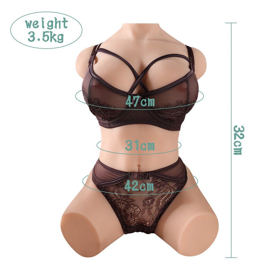 Xise - Vera - Masturbatore Vagina e Ano - 3,25 kg - DESIRE CLUB 2.0